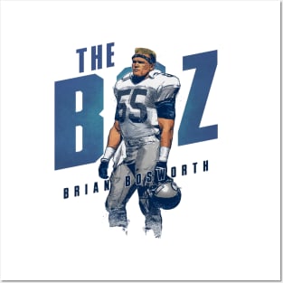 Brian Bosworth Seattle Slant Posters and Art